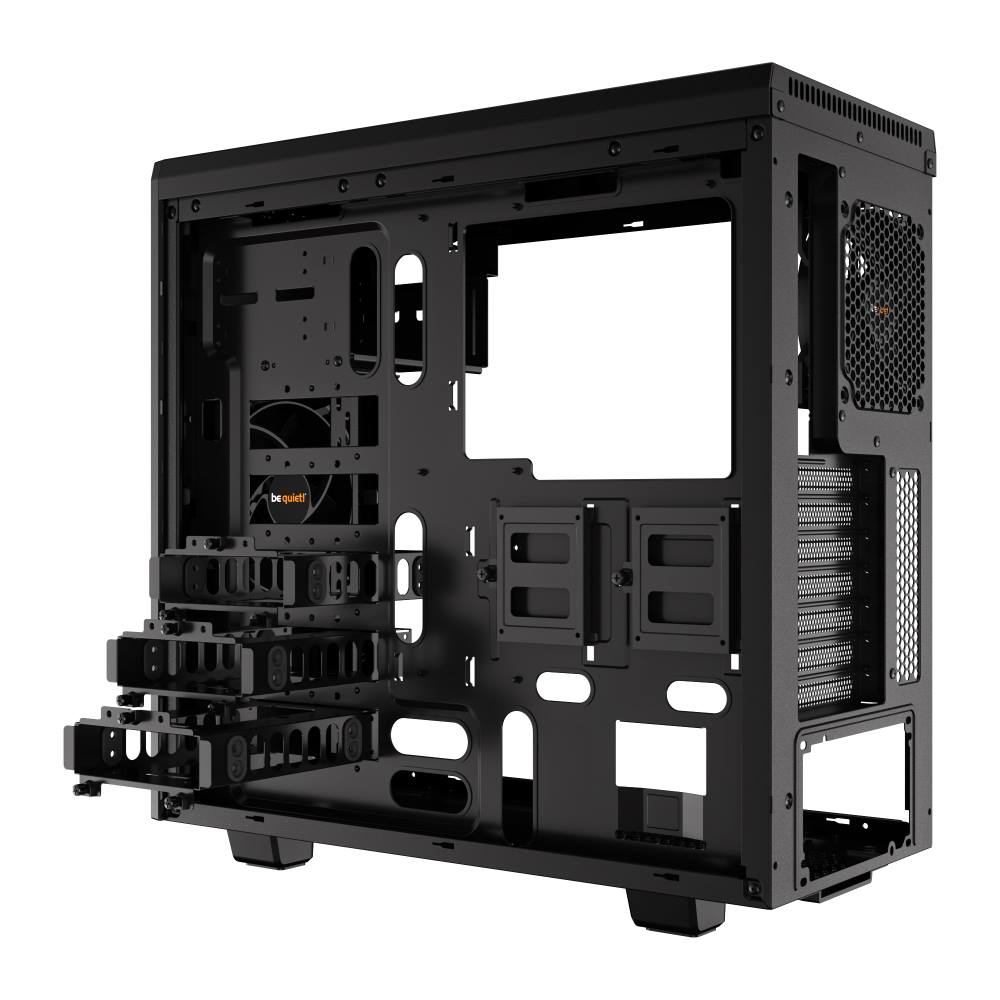POŠKOZENÝ OBAL - Be quiet! skříň PURE BASE 600 / MidT / bez zdroje / 2xUSB 3.0 / černá
